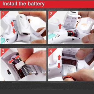 Mới đến symas <span class=keywords><strong>X5C</strong></span> Drone Tuổi thọ pin tầm xa 720P máy ảnh điều khiển từ xa 2.4G R/C 4CH Quadcopter - Product Image 5