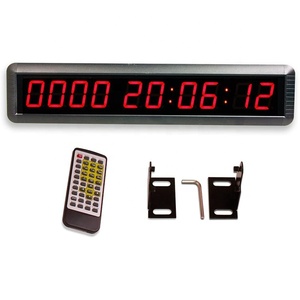 Orologio da parete con conto alla rovescia per eventi di grandi dimensioni programmabile a 10 cifre da 1.8 pollici Timer per il conto alla rovescia di 9999 giorni - Product Image 2