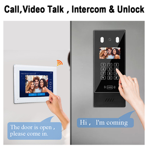 Beliebtes Modell Apartment IP-System Video Tür Telefon IP Wired Intercom System bis zu 9999 Stück für die Sicherheit zu Hause - Product Image 2