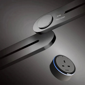 32A KLASS可動電電源ソケットレール8000W電源トラックシステムトラックソケットオフィス用キッチンリビングルーム壁ソケット - Product Image 1