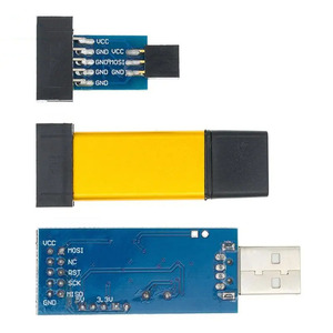 1pcs New USBASP USBISP AVR <strong>Programmer</strong> <strong>USB</strong> ISP <strong>USB</strong> ASP ATMEGA8 ATMEGA128 Support Win7 64K 10Pin To 6 Pin Adapter Board - Product Image 5