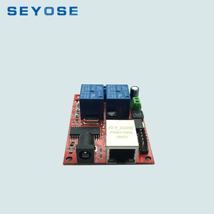 Hochleistungs-2-Wege-<span class=keywords><strong>Ethernet</strong></span>-Relais-Netzwerk-Switch-Modul-<span class=keywords><strong>Controller</strong></span>-Verzögerung TCPUDP mit versiegelter Schutz funktion