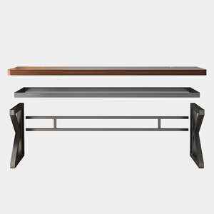 Best Design Heavy Duty Wooden <strong>Table</strong> 2 Person <strong>Computer</strong> <strong>Table</strong> Workstation Office Desk <strong>for</strong> Office Building and Company - Product Image 3