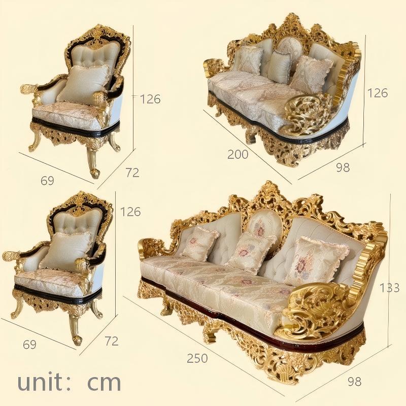 (1 Seat + 1 Seat + 2 Seats + 3 Seats) Sofa
