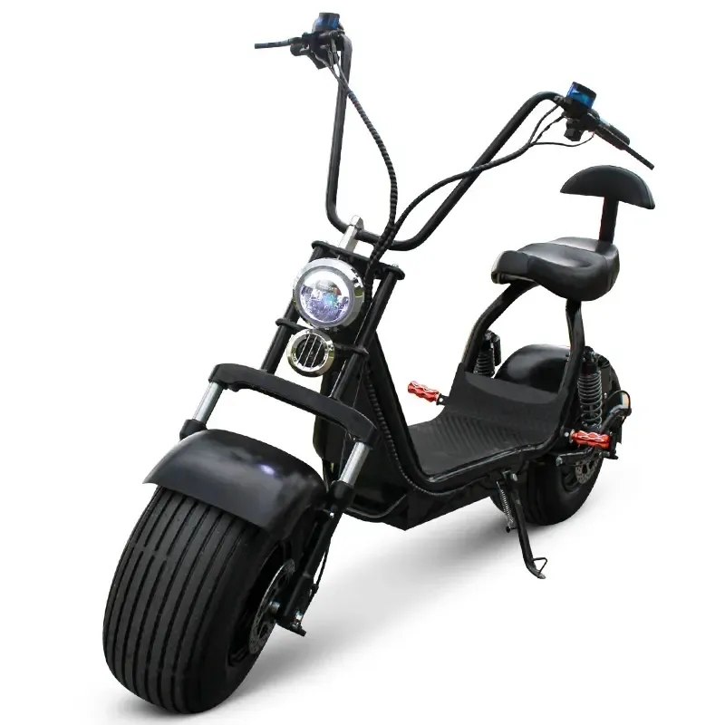 Beknopte Mode 2-wielige Dikke Band Elektrische Scooter 2000W 60V Ce Mobiliteit Elektrische Scooter Super Power Crossmotor Verkoop