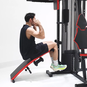 Arm Curl Strength Training Machine,Waist <strong>Trainer</strong>,Strength Training Fitness Equipment Strength Training Multi Function Station - Product Image 5