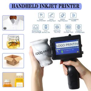 Mini Batch Code Tragbare Hand-Tinten strahl druckmaschine für schnell trocknende Batch-Codierer Ei Datum Verfalls nummer Datum TIJ - Product Image 4