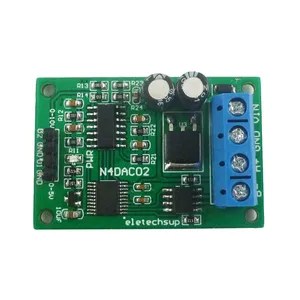 DC 12V 2CH DAC <strong>Module</strong> 0-5V 0-10V PWM to Voltage <strong>Analog</strong> Converter RS485 Modbus RTU Board