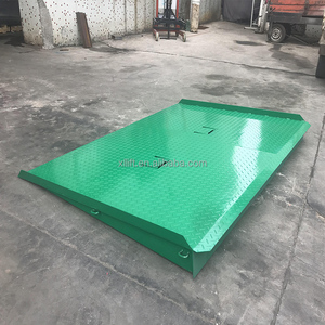 Container Boden rampe Platte Be-und Entladen Plattform Hersteller 10 Tonnen Elektro-Boarding Gabelstapler - Product Image 3