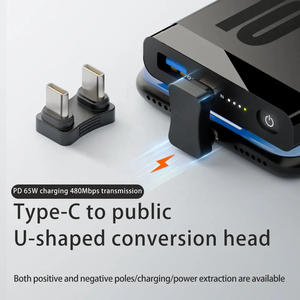 タイプC 3.1 4.0 USBオス-オスエクステンダーコンバーターアダプター充電およびデータ転送スマートフォンから電話へのUSB Cデバイス - Product Image 5
