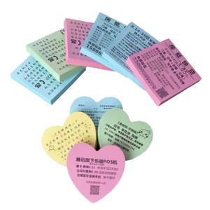 Waterproof PET Transparent Sticky Notes Custom Printed Adhesive <strong>Memo</strong> Pads for Students for Color <strong>Coding</strong> &amp; Organization - Product Image 1