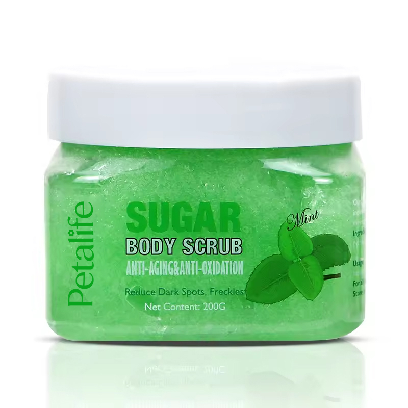 Gommage corporel à la menthe poivrée
