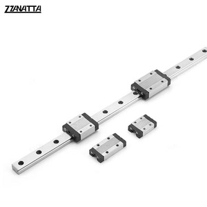 Mini guía lineal, riel deslizante en miniatura cnc, montaje de guía lineal 7 9 12 15 - Product Image 3