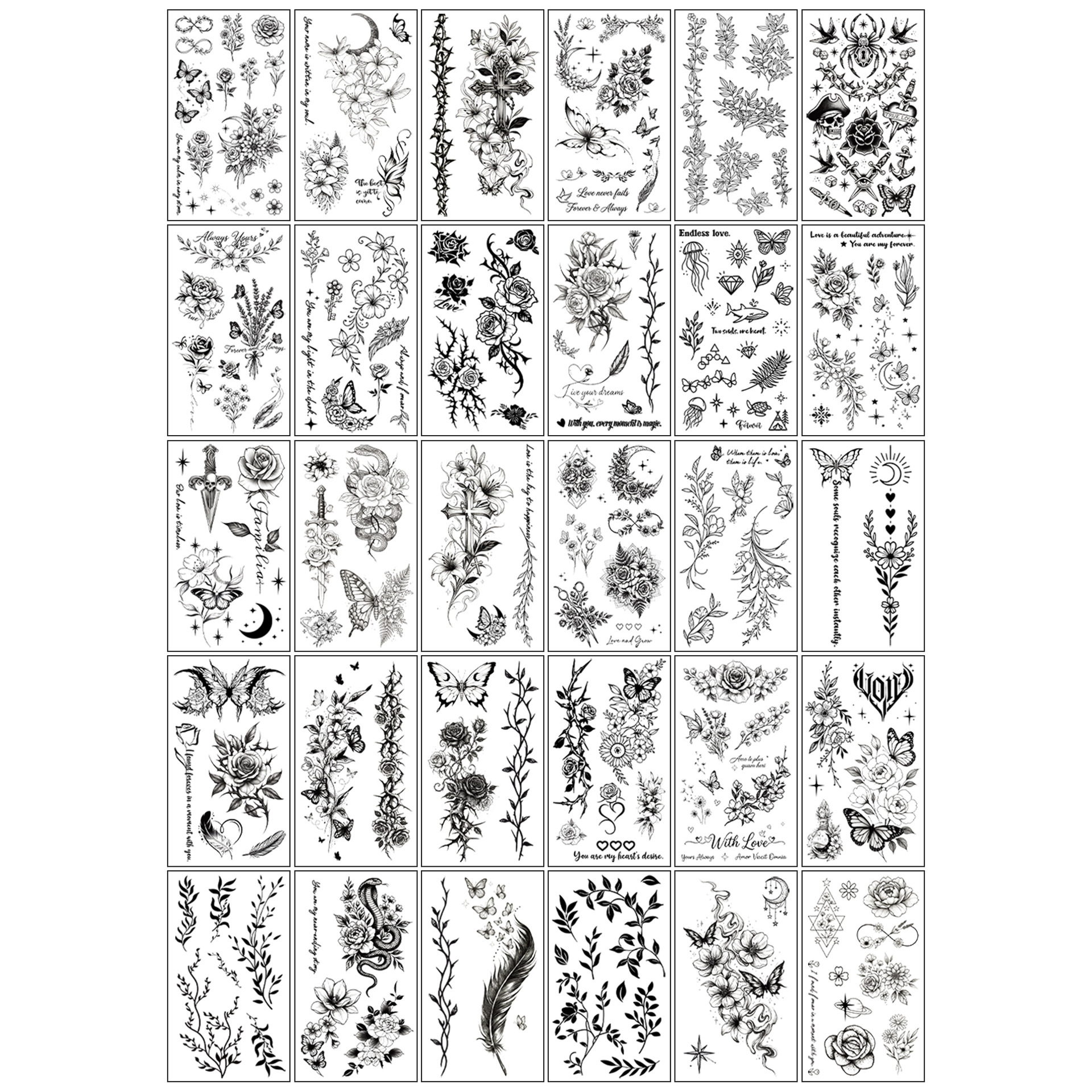 fleurs noires TC-M Sketch