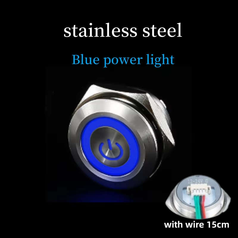 Blue Power Light