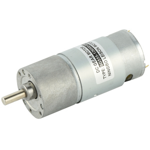 RS555小型DCギアモーター12V、プーリー付きオフシャフトギアボックス付き