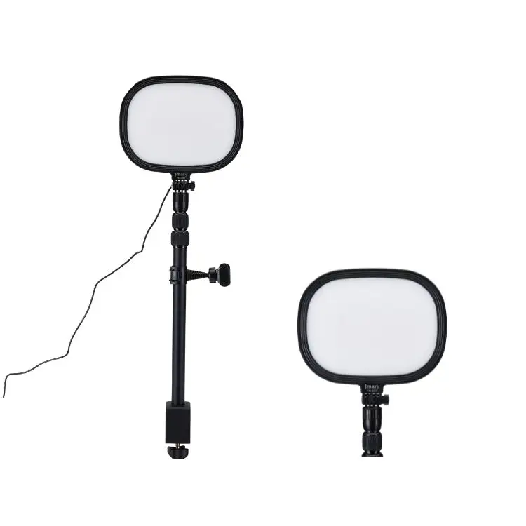 2024 nova venda quente Jmary FM58R suporte portátil profissional de 9 polegadas para telefone com diodo emissor de luz regulável painel de maquiagem faixa de luz