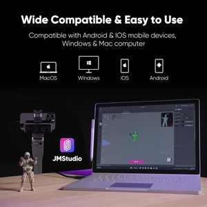 Escáner 3D Anti-Shake Tracking Impresora 3D a todo color Joyería Modelo dental Escáner 3D brillante para Android/iOS/ Win10/MacOS