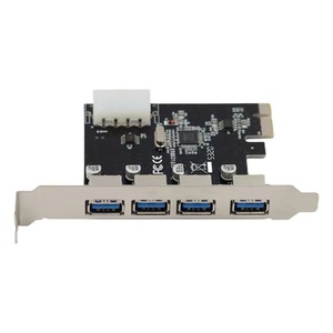 อะแดปเตอร์ไรเซอร์4พอร์ต USB การ์ดขยายตัว3.0 PCIe PCI Express TO USB - Product Image 2