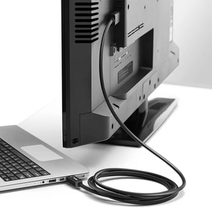 DisplayPort 4K a cable de audio y video compatible con HDMI Puerto de pantalla DP A Adaptador HD para computadora portátil a Monitor de proyector de TV - Product Image 5