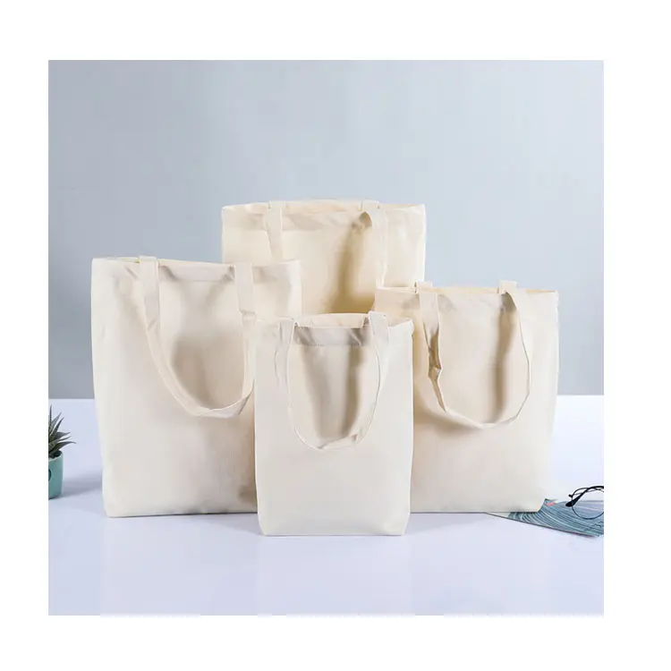 Простые и сложные сумки-слинг для женщин, сумки для покупок, холщовые сумки-тоут с индивидуальным печатным логотипом