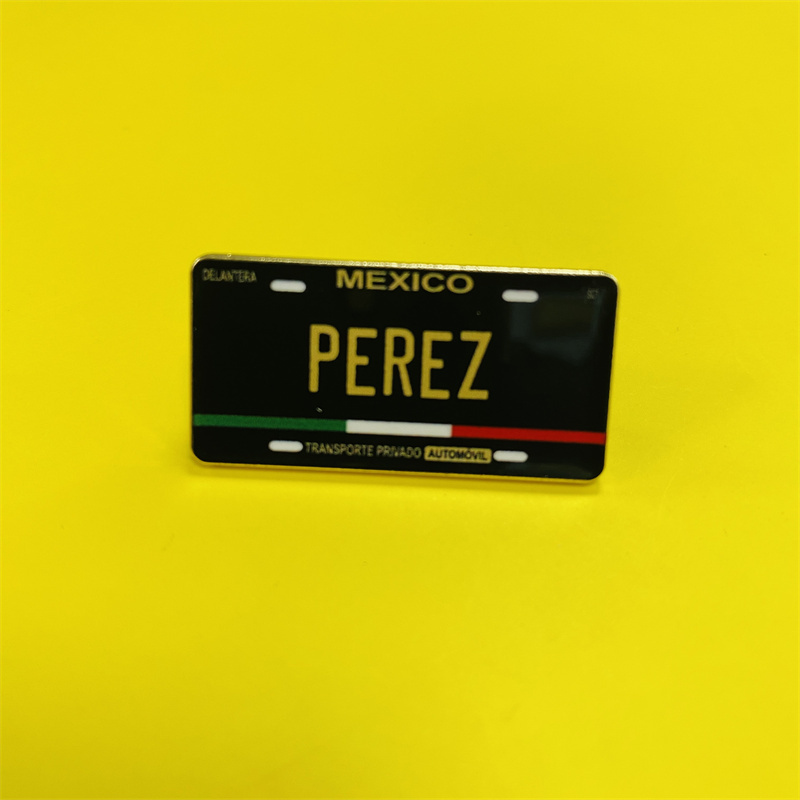 UV printed Mexican pin 12