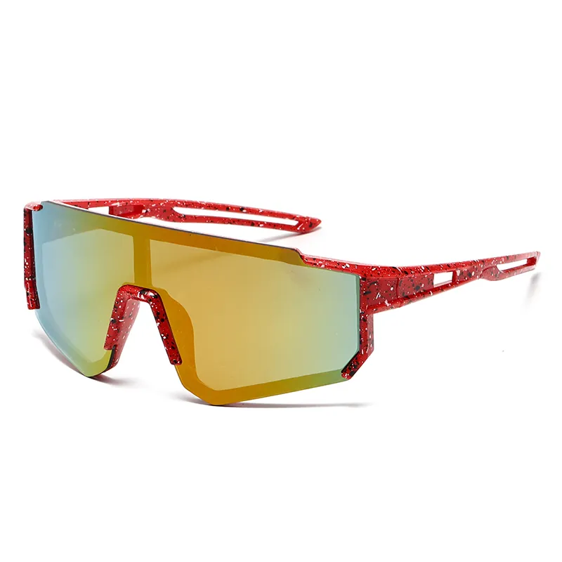 Sports Kids Sunglasses Half Frame Shield One Piece Ciclismo Sunglasses Outdoor Children Big Sun Glasses