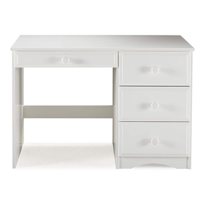 DU'S Solid Wood With <strong>Three</strong> Drawers Modern <strong>Computer</strong> <strong>Table</strong> Suitable <strong>for</strong> Study and Office Use - Product Image 3