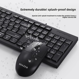 Km106-Combo de teclado y ratón con cable CE y RoHs - Product Image 5
