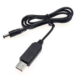 USB ประเภท A ชายไปยัง DC 5.5 2.1มม.5V Boosting Boost Converter USB To Dc Power Cable - Product Image 1