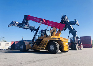 Loaded <strong>Container</strong> Handler SRSC4545H1 45 Ton Reach <strong>Stacker</strong> for <strong>Container</strong> Lifting - Product Image 2