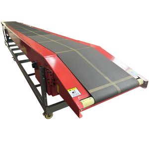 Transportador de correa telescópico portátil de carga y descarga de camiones de alta calidad Operación simple con sistema de elevación - Product Image 2