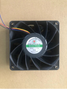 12038デュアルボールベアリングプラスチックフレームクーラーファン12V 4800RPM PWM機能付きOEMコインマイニング用DCモーター用カスタマイズ可能 - Product Image 3