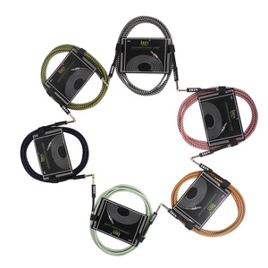 IRIN guitar bass nhạc cụ truyền âm thanh cáp 6.35mm Hai đầu kết nối Độ trung thực cao AUX - Product Image 5