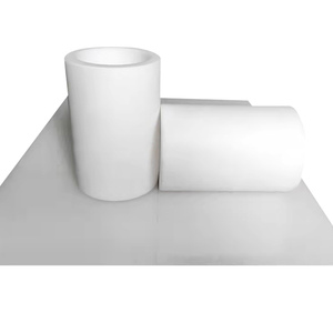 Factory 100% High Temperature Resistance Convoluted <strong>PTFE</strong> Tube Natural Color <strong>PTFE</strong> Sheets Rod - Product Image 1