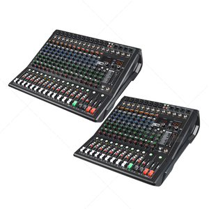 GRACE8 Mini 8 kanal mikser MP3 USB ile profesyonel ses karıştırma konsolu Mini ses mikseri konsolu - Product Image 2