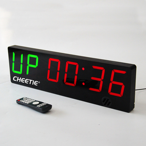 CHEETIE CP50D Neues Design Großer sechs stelliger Fitness-Timer Digitaler Wandintervall-Timer für das Fitness studio mit Logo - Product Image 1
