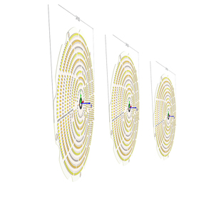 UFO PCB BOARD LED PCB Board แบบกำหนดเอง PCB UFO แผงไฟโรงงานออกแบบได้ฟรีการปรับแต่งสเปกตรัมของพืช - Product Image 3