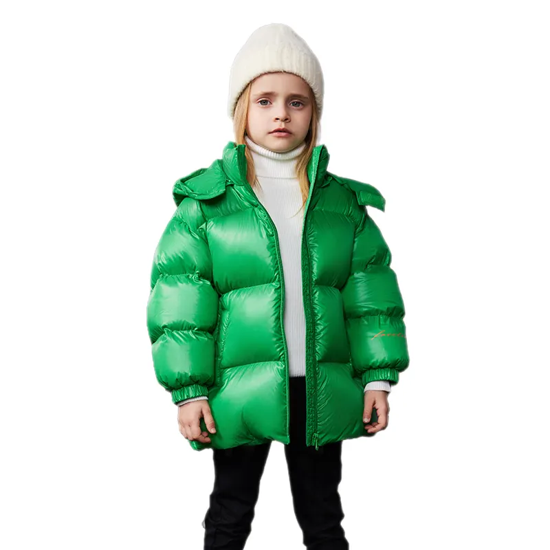 Girls' down jacket Windproof waterproof jacket High grade children's down jacket Waterproof winter clothes