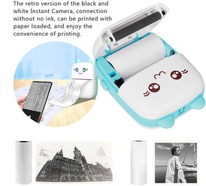 カスタマイズされたブランドプリンターオフィス学生用ワイヤレスサーマルプリンターラベル写真ハンドヘルドポータブルミニプリンター - Product Image 3