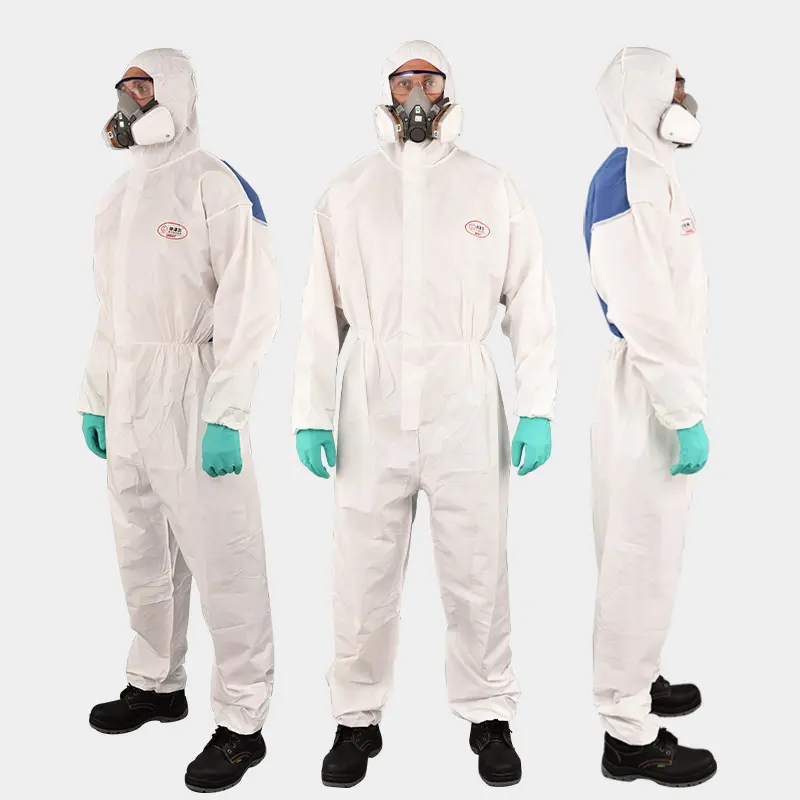 2023 hot sale ppes disposable coverall OEM accepted Manufacturer paint suit disposable