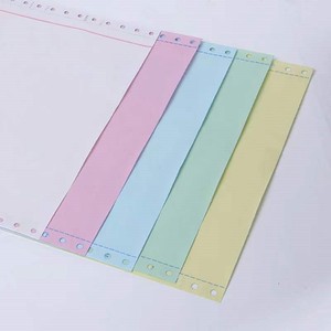 Multi Color CF CFB CB Papel de factura de oficina sin carbón 1-6 capas Papel de copia de computadora sin carbón continuo - Product Image 2