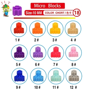 子供のための高品質ミニチュアDiyミニビルディングブロックパズルおもちゃマイクロレンガマイクロビルディングレンガ - Product Image 4