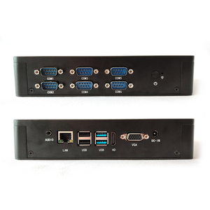 Meegopad 7*24時間使用Fanless J4125 J6412デュアルLAN 6COM 4USB 4Kディスプレイ堅牢汎用Win11/inux工業用ミニPCコンピュータ - Product Image 1