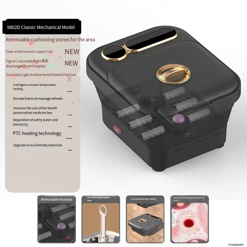 Modèle classique mécanique gris 9802d - sans humidité avec lumière rouge