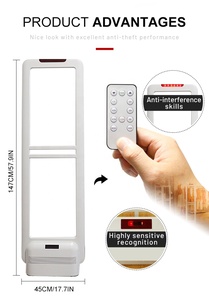 Bảo vệ rồng as7002 siêu thị chống trộm cửa an ninh cửa hàng bán lẻ <span class=keywords><strong>EAS</strong></span> hệ thống ABS vật liệu an ninh cổng chống trộm hệ thống - Product Image 4