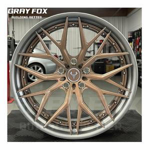 Mâm xe hợp kim đúc GRAYFOX Custom 2 mảnh 16-22 inch 5x112 5x114.3 40mm Nismo 370z Nismo V1 Infiniti Q50 mới - Product Image 1