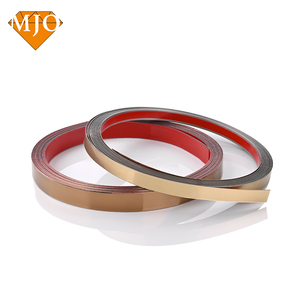 Customized Stainless Steel Gold Tile Trim Self-adhesive Tape for Renovation <strong>Projects</strong> Saves Installation Time. - Product Image 6