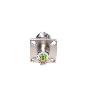 D38999/20fa35slnc2 mil Spec Box Mount receptacle uốn địa chỉ liên lạc 10 pin kết nối với dẫn điện vuông cao su Pad - Product Image 2