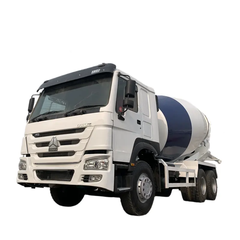 Sinotruk howo 6x4 8x 4 beton harç kamyonu 8cbm 10cbm 12cbm beton karıştırıcı